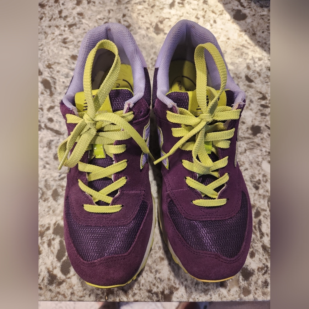 Purple New BALANCE woman 8.5